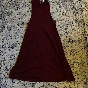 Mock neck sleeveless dress- NWOT